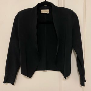 Mm la fleur jardigan XS black